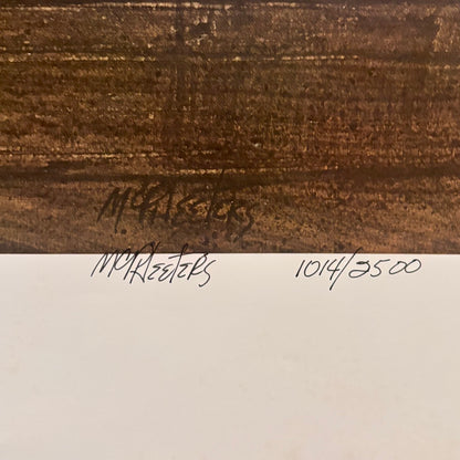 Limited Edition Signed William Neal McPheeters Lithograph