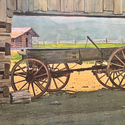 Limited Edition Signed David Wright Lithograph
