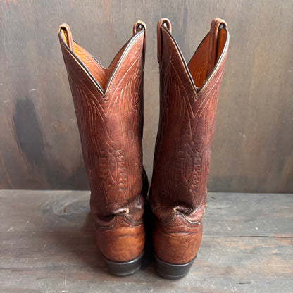 Vintage Tony Lama Brown Boots