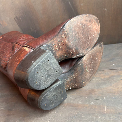 Vintage Tony Lama Brown Boots