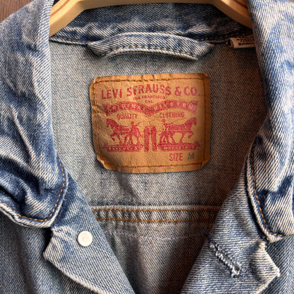 Out of the Blue Vintage Levi's Fringed Denim Vest