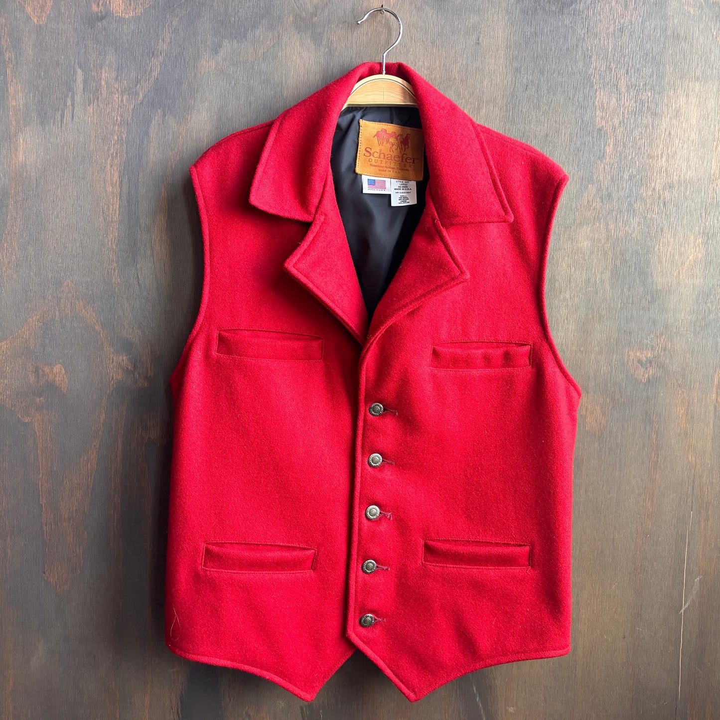 Schaefer Outfitters Red Vest