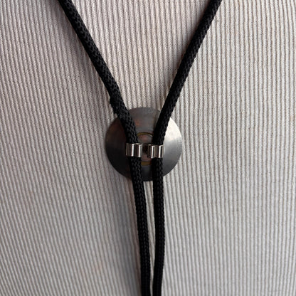 Vintage Gold Mining Bolo on Black Tie