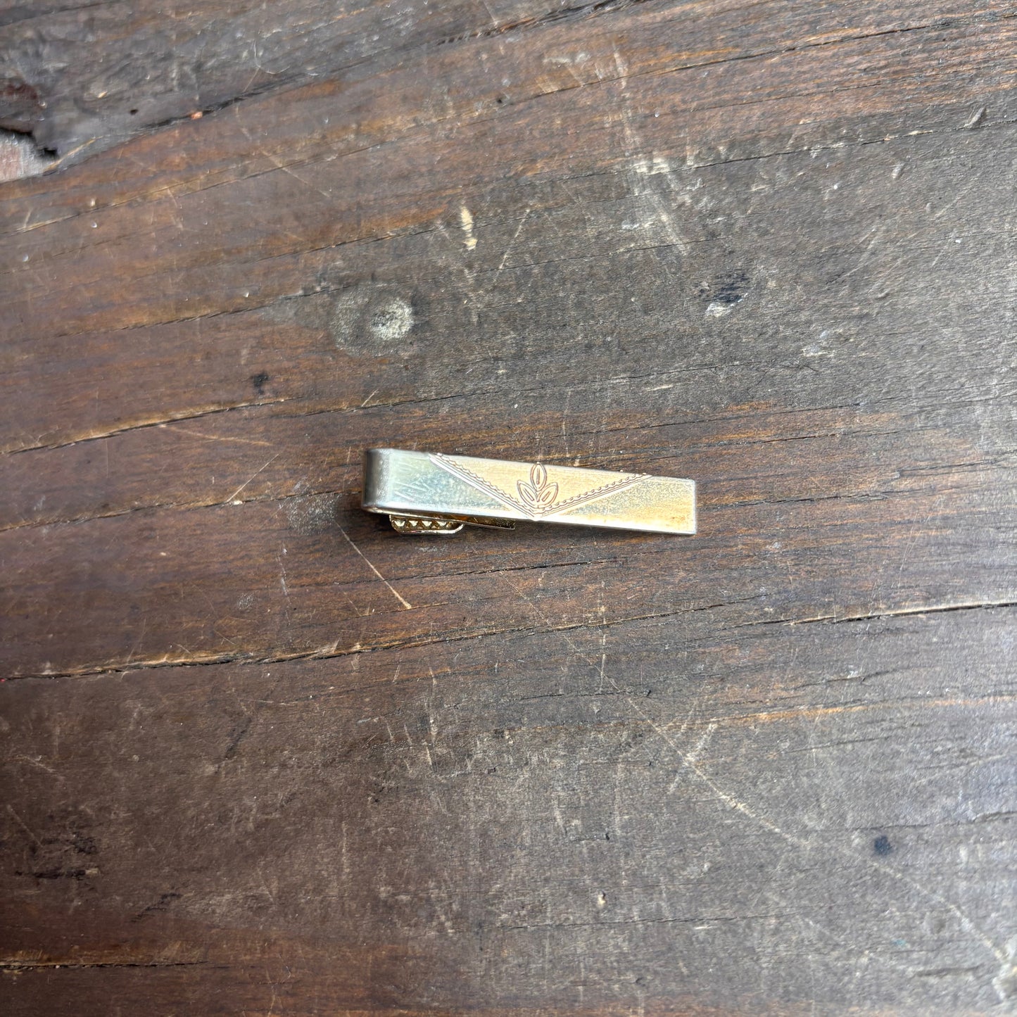 Vintage Fleur de Lis Tie Clip