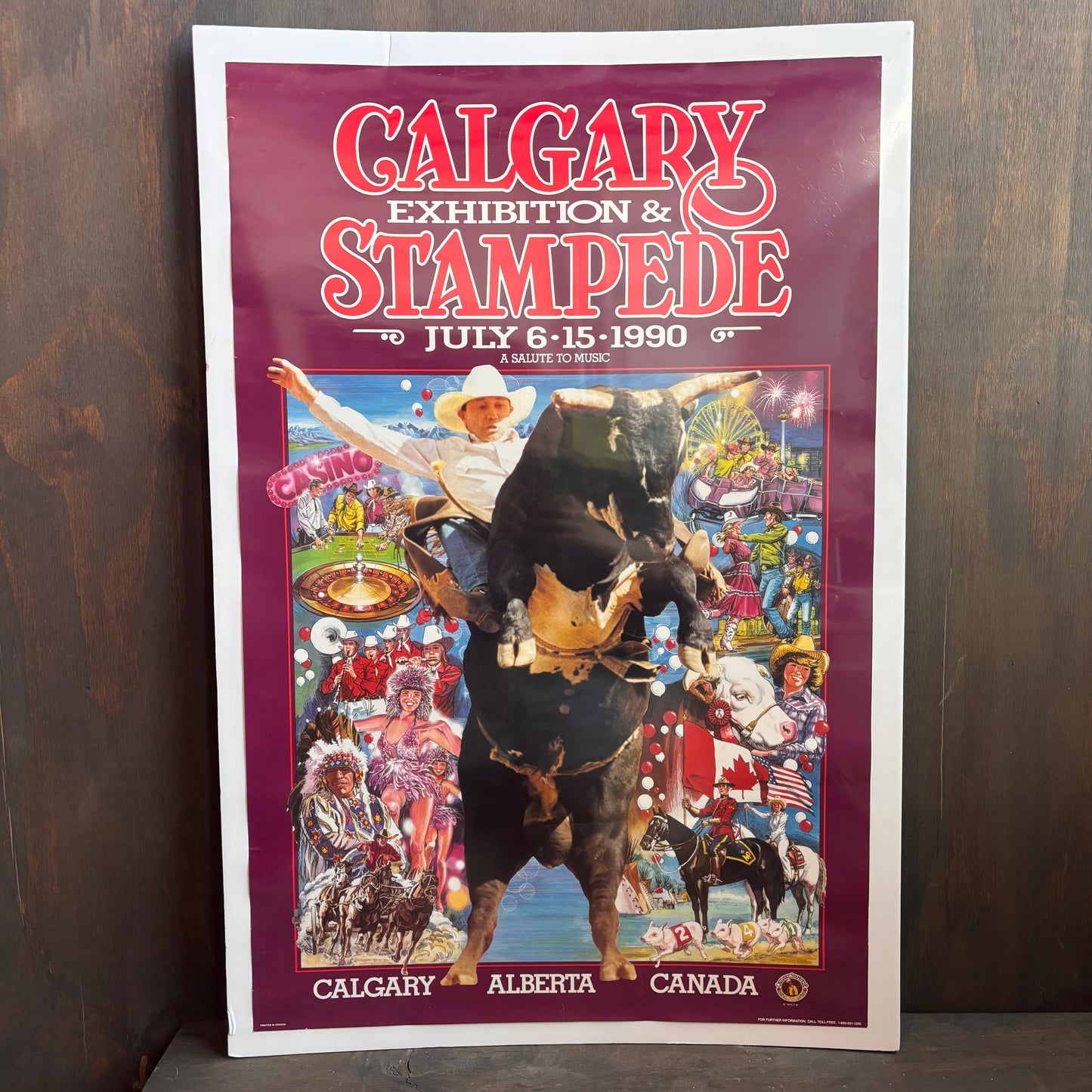 1990 Calgary Stampede Poster
