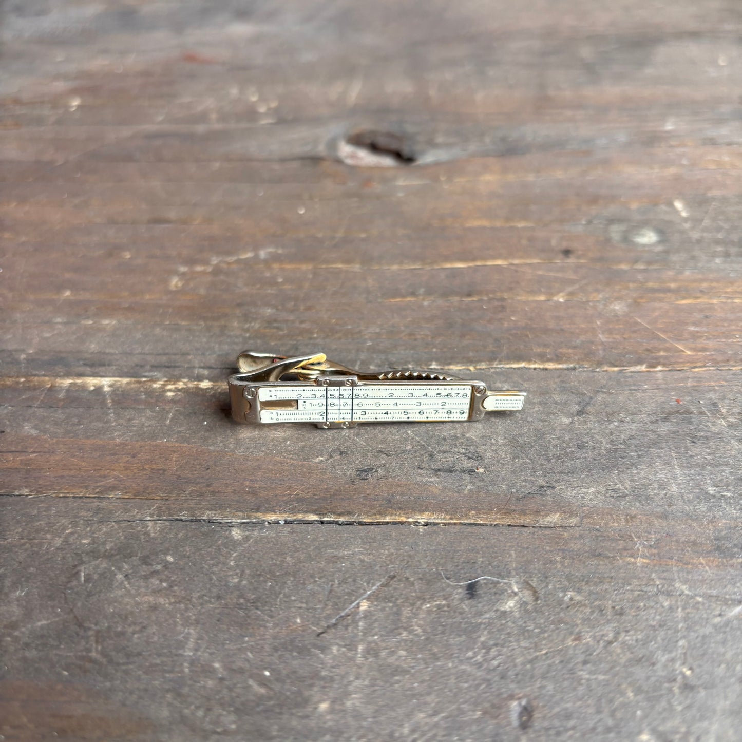 Slide Rule Tie Clip