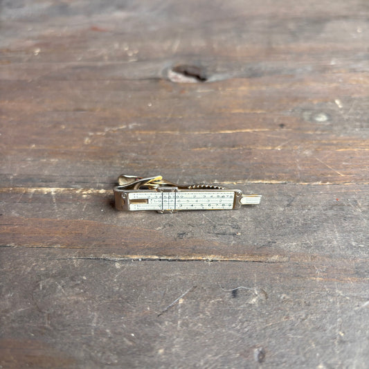 Slide Rule Tie Clip