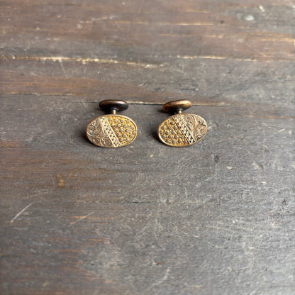 Vintage Oval Cuff Links