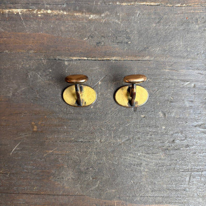 Vintage Oval Cuff Links