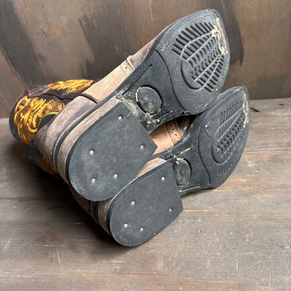 Kids Two-Tone Boots