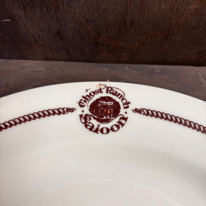Ghost Ranch Saloon Dinner Plate