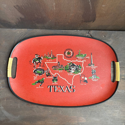 Wood Texas Serving Tray
