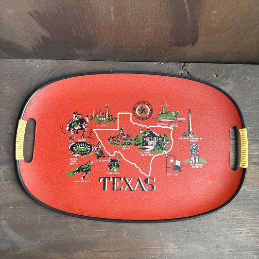 Wood Texas Serving Tray