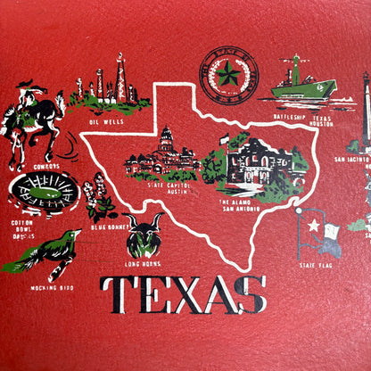 Wood Texas Serving Tray