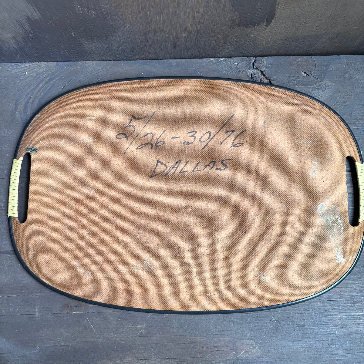 Wood Texas Serving Tray
