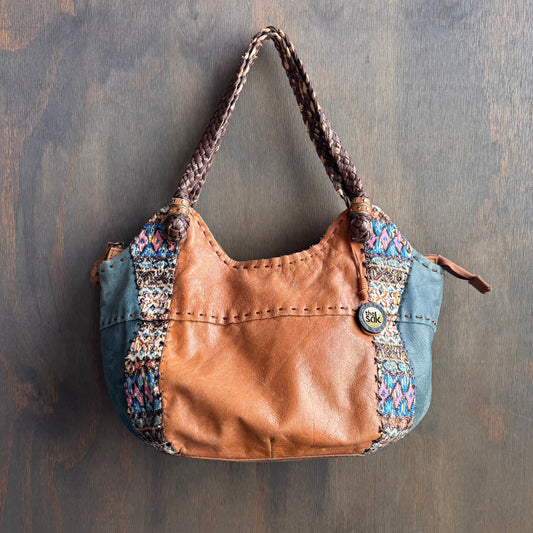 Vintage The Sak Patchwork Bag