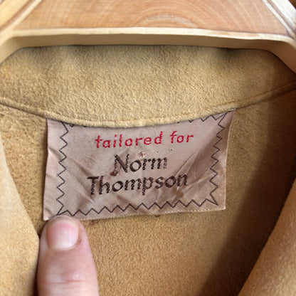 Vintage Beige Buckskin Shacket