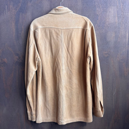 Vintage Beige Buckskin Shacket