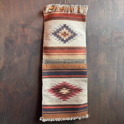 Vintage Geometric Striped Rug