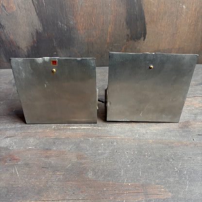 Faux Ivory Tusk Bookends