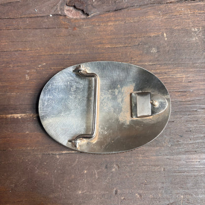 German Silver "B" Belt Buckle