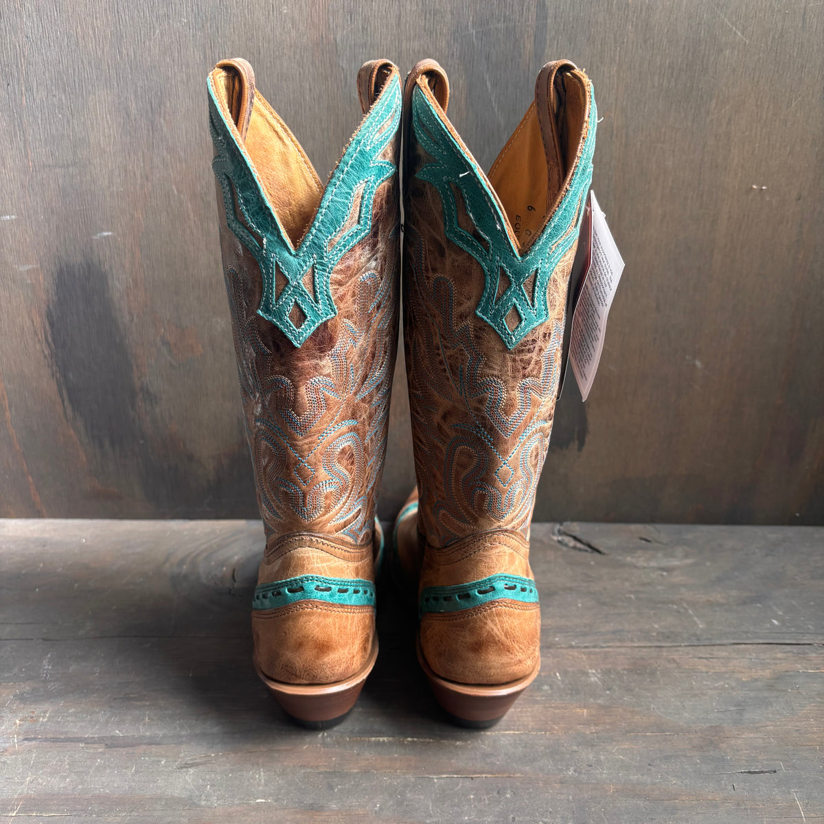 Boulet Two-Tone Boots