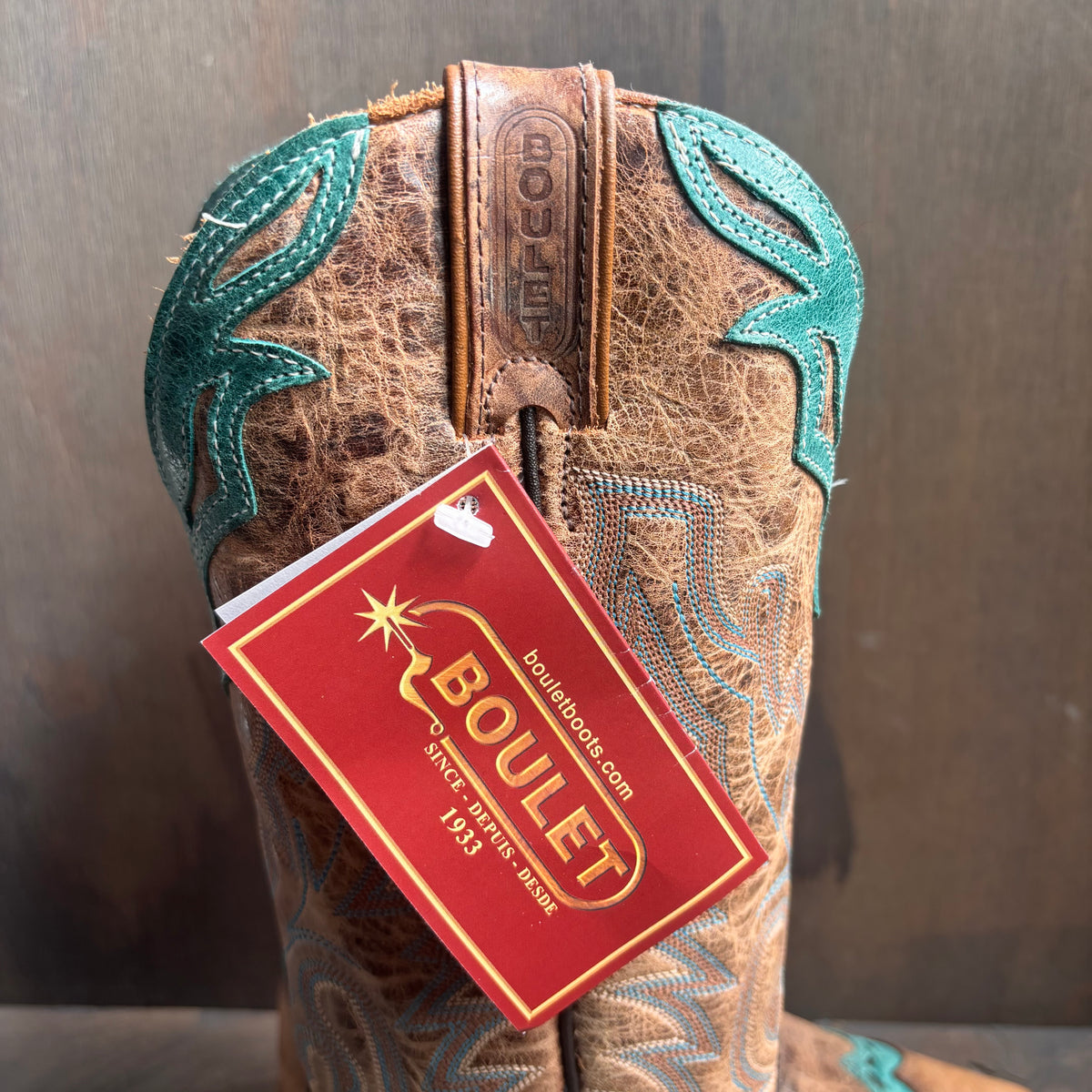 Boulet Two-Tone Boots
