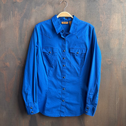 Wrangler Blue Pearl Snap