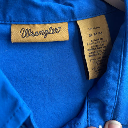 Wrangler Blue Pearl Snap