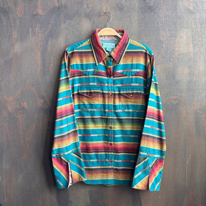 Tasha Polizzi Brushed Flannel Pearl Snap