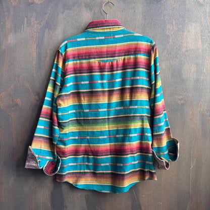 Tasha Polizzi Brushed Flannel Pearl Snap