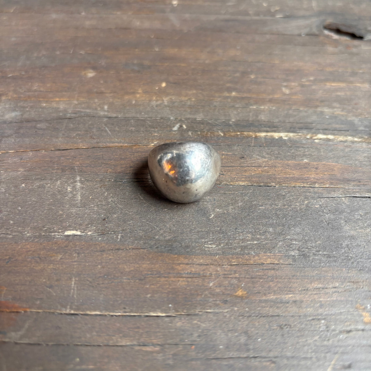 Sterling Silver Dome Ring