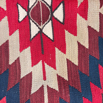 Vintage Woven Fringed Throw Blanket