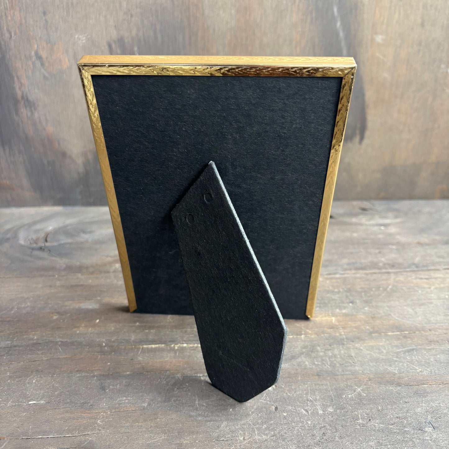 Karen "K" Abate Boots in Gold Frame