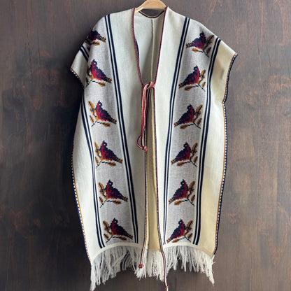 Handmade Bird Poncho