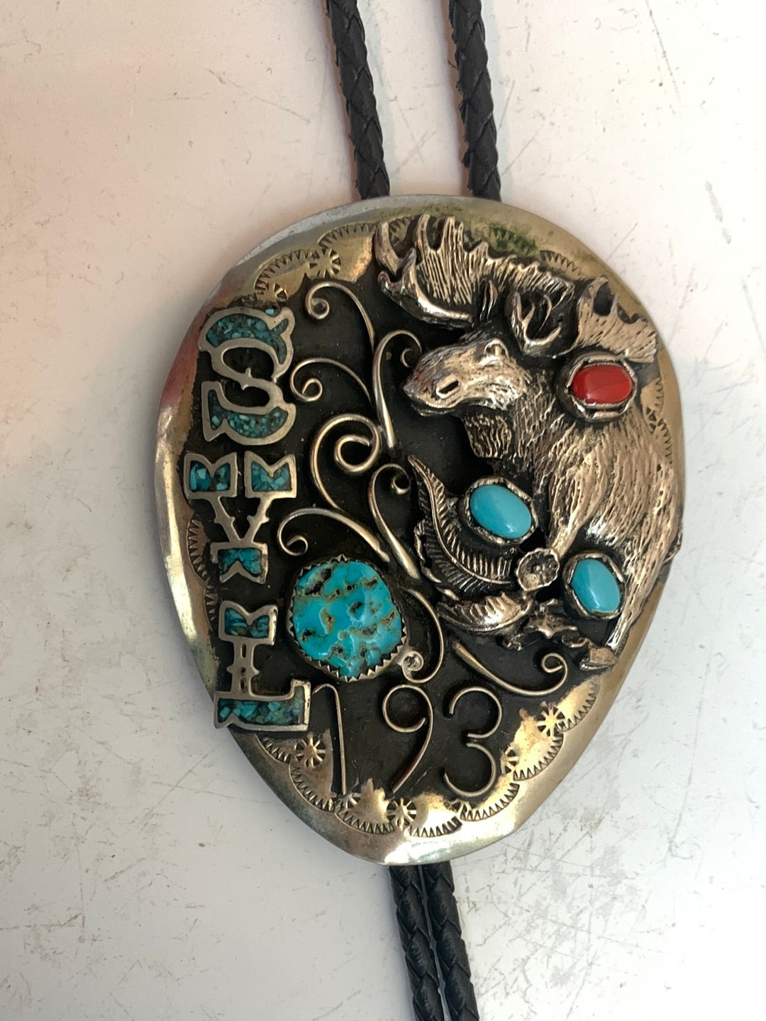 Moose Bolo with Stones