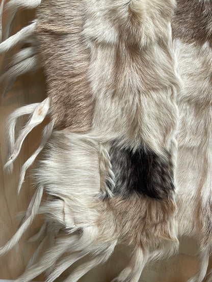 Patchwork Fur Throw