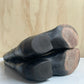 Black Leather Panhandle Slim Boots