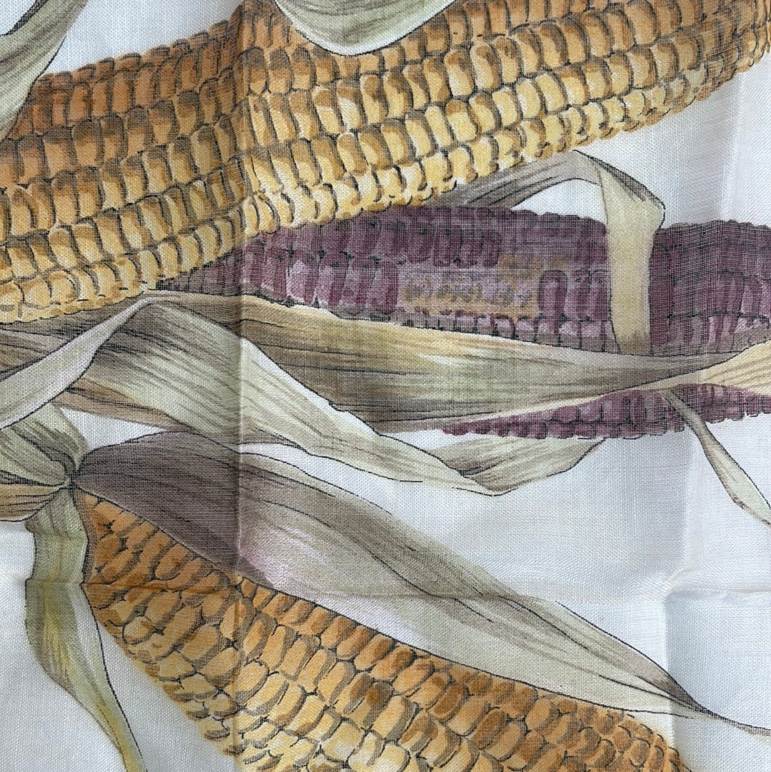 Vintage Robinson and Golluber Corn handkerchief