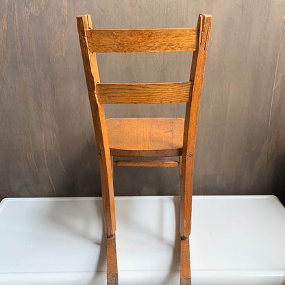 Kid’s wooden rocking chair