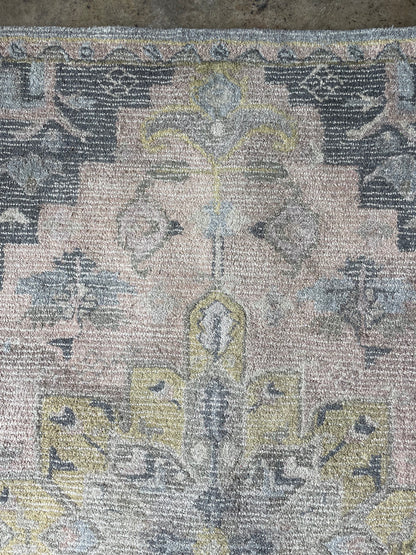 Floral, Geometric Area Rug