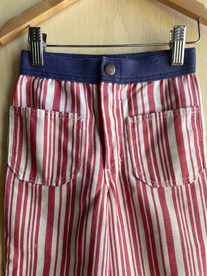 Kid’s Red and White Striped Pants