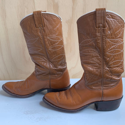 Nocona Carmel leather Western boot