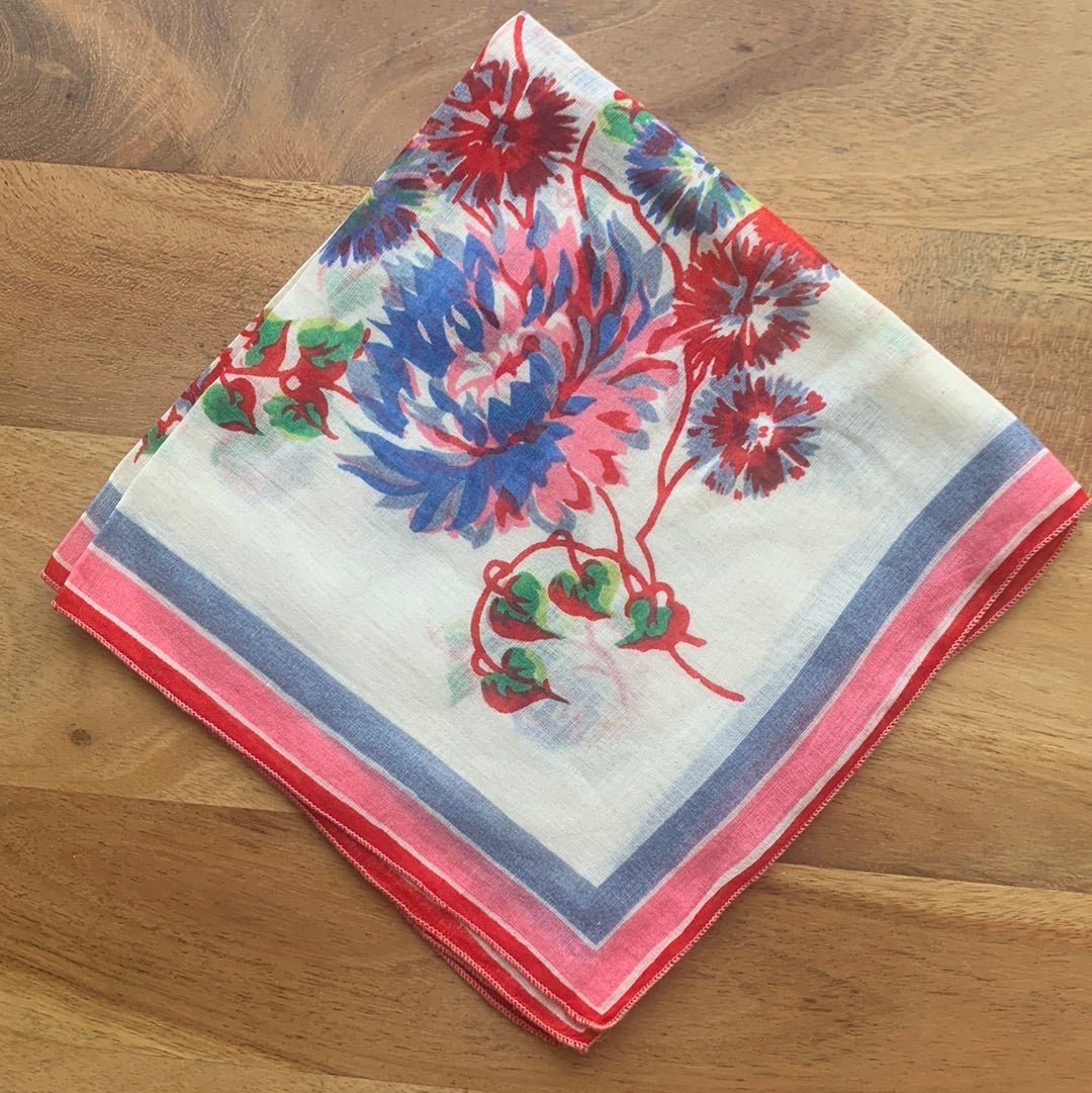 Floral handkerchief