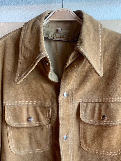 Vintage suede work jacket