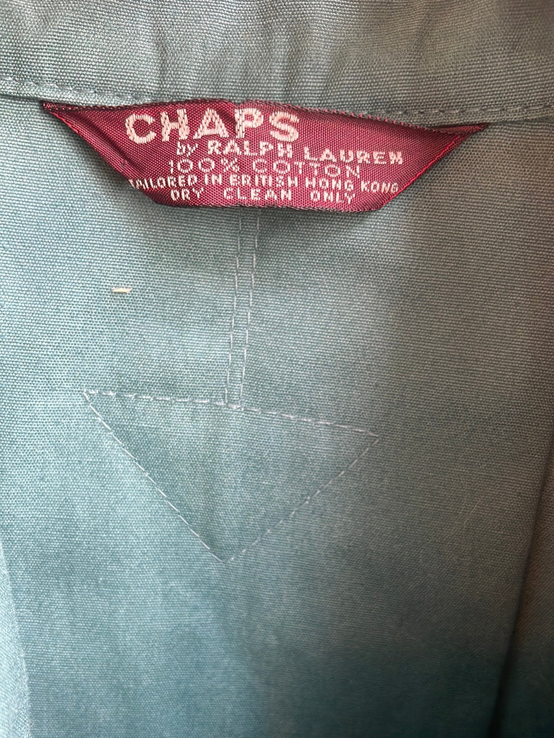 Teal Chaps Jacket