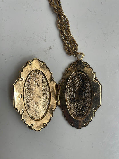 Gold Chain with Locket