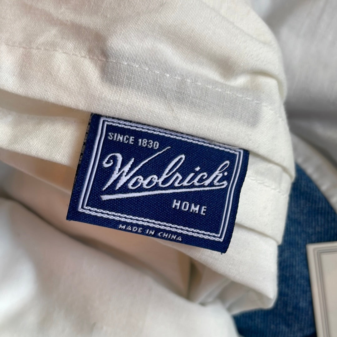 Woolrich Denim Dust Ruffle for Queen Bed