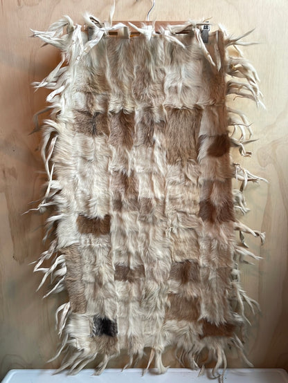 Patchwork Fur Throw