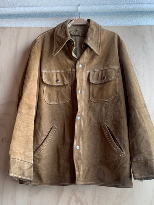 Vintage suede work jacket